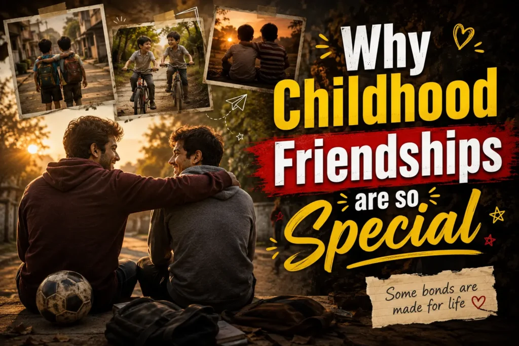 Why Childhood Friendships Are So Special